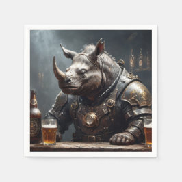 Servilleta De Papel Warrior Rhino