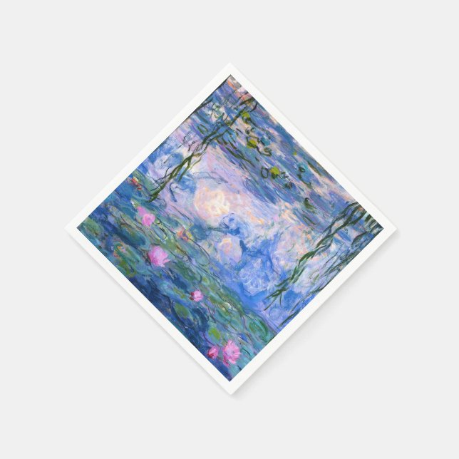 Servilleta De Papel Water Lilies (Borde)