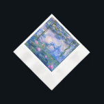 Servilleta De Papel Water Lilies<br><div class="desc">.Water Lilies es una serie de más de 200 pinturas al óleo del impresionista francés Claude Monet. Este cuadro,  que se terminó en 1919,  está decorado en tonos azules y rosas.</div>