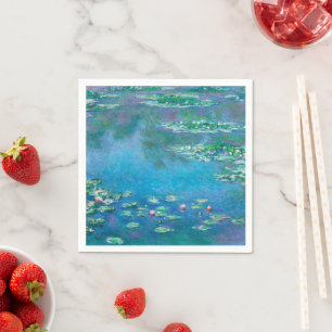 Servilleta De Papel Water Lilis, Claude Monet