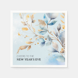 Servilleta De Papel Watercolor New Year's Eve Party 