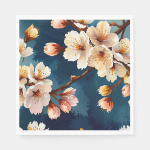 Servilleta De Papel Watercolor Sakura Dreams