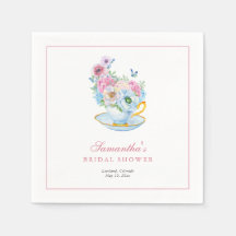 Watercolor Tea Party Bridal shower