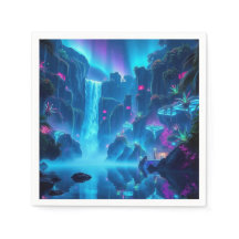 Waterfall Getaway Neon