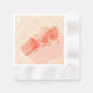 Servilleta De Papel Watermelon Popsicle