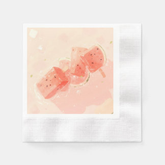 Servilleta De Papel Watermelon Popsicle