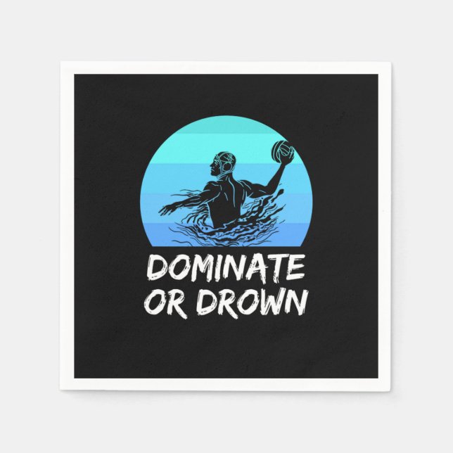 Servilleta De Papel Waterpolo H2O Polo (Anverso)