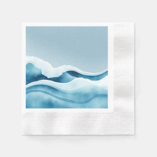Servilleta De Papel Waves oceánicas acuáticas