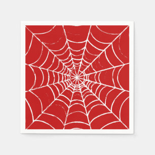 Servilleta De Papel Web roja