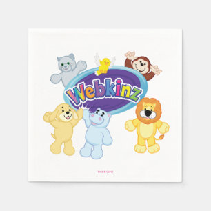 Servilleta De Papel Webkinz: Venido adentro y juego