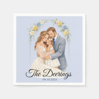 Servilleta De Papel Wedding Paper Napkin