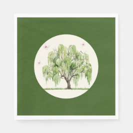 Servilleta De Papel Weeping Williow Boda Paper Napkin