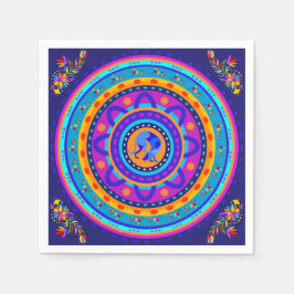 Servilleta De Papel Weimaraner y conejos