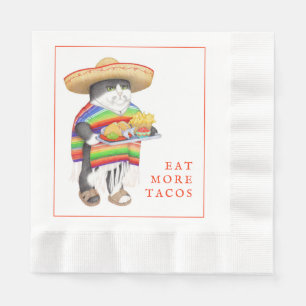 Servilleta De Papel WENDELITO Come Más Tacos Servilletas de Almuerzo
