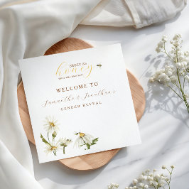 Servilleta De Papel What Will Baby Be Gender Reveal Napkin