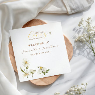 Servilleta De Papel What Will Baby Be Gender Reveal Napkin