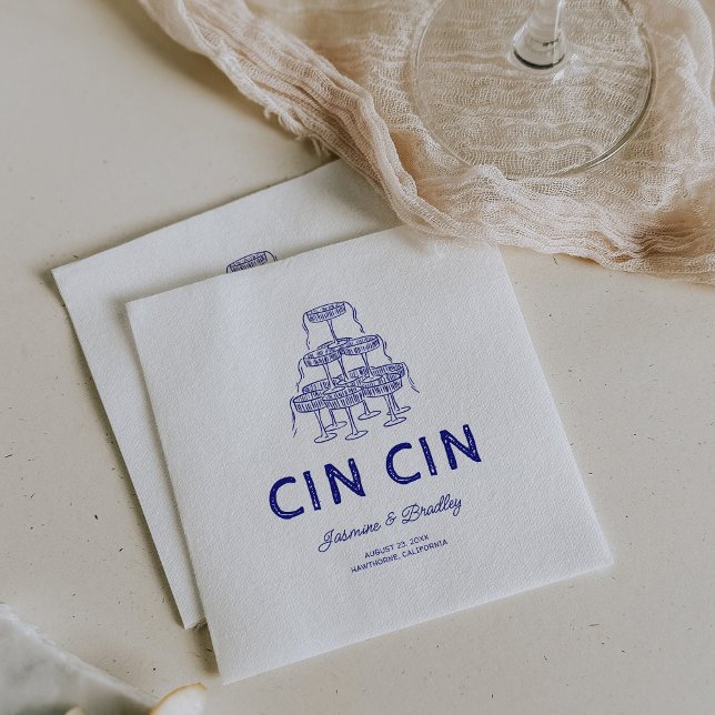 Servilleta De Papel Whimsical Doodle Boda (Subido por el creador)