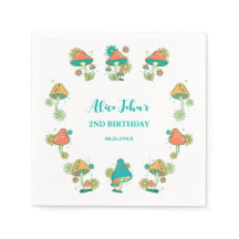 Whimsical Groovy Psychedelle Cumpleaños