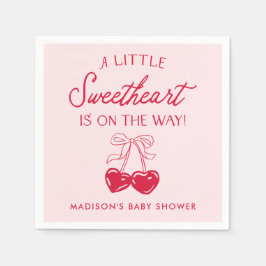 Servilleta De Papel Whimsical Little Sweetheart Baby Shower