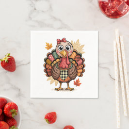 Servilleta De Papel Whimsical Thanksgiving Fun