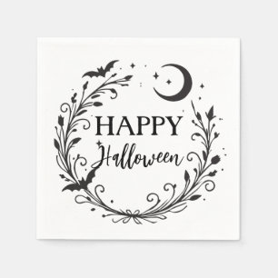 Servilleta De Papel Whimsical Witchen Wiccan Herb Magic Halloween