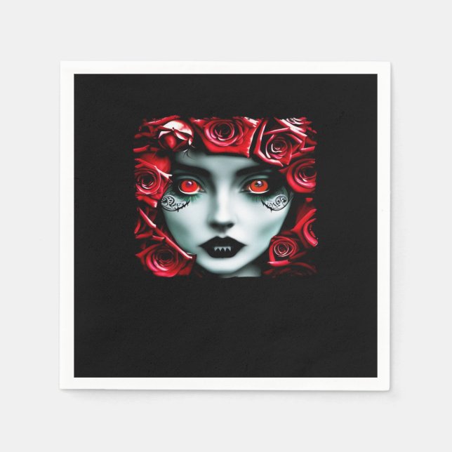 Servilleta De Papel Whimsigoth - Bosques místicos y magia lunar (Anverso)