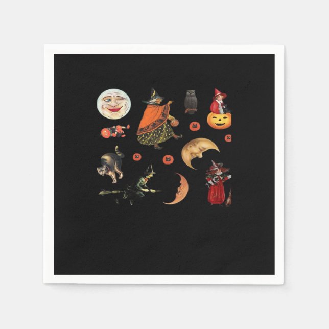 Servilleta De Papel Whimsigoth Halloween Pack Classic (Anverso)
