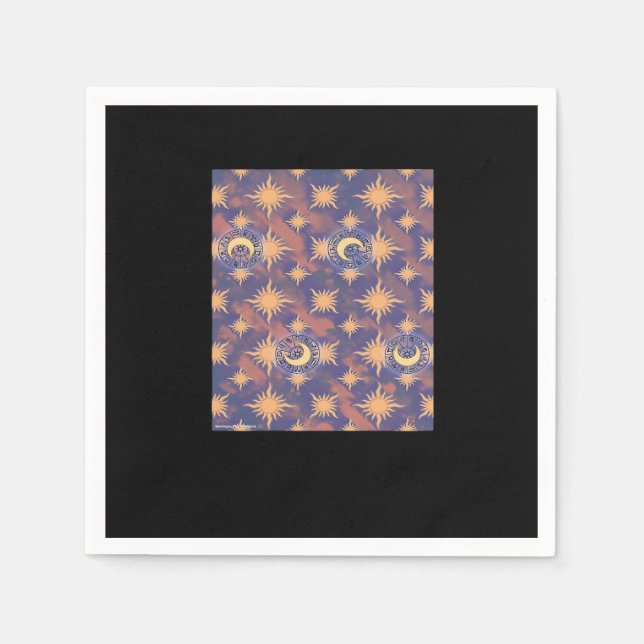 Servilleta De Papel Whimsigoth Wallpaper Classic (Anverso)