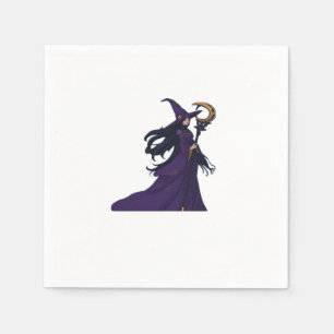 Servilleta De Papel Whimsigothic Moon Witch