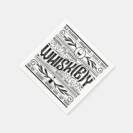 Servilleta De Papel Whiskey / Whisky Napkin