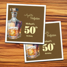Whisky para el 50 cumpleaños de hombres envejecido