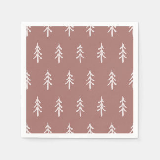 Servilleta De Papel Whispering Pines - Soft Rosewood