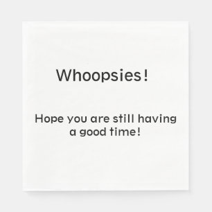 Servilleta De Papel ¡Whoopsies!