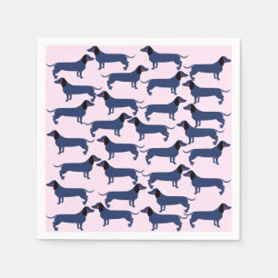 Servilleta De Papel Wiener Dog Paper Napkins