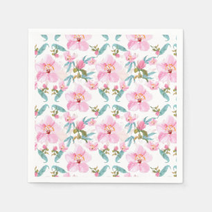Servilleta De Papel wild flowers cherry blooming garden