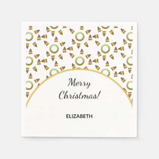 Servilleta De Papel Wild Noel Pattern