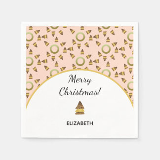 Servilleta De Papel Wild Noel Pattern
