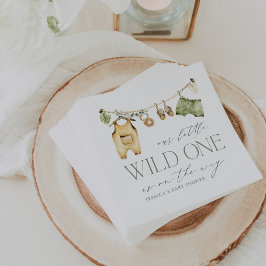 Servilleta De Papel Wild One | Boho Safari Baby Shower