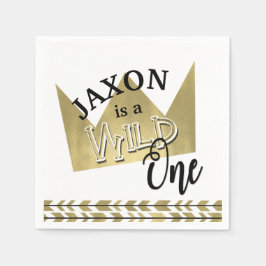 Servilleta De Papel Wild One First Birthday Napkins