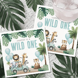 Servilleta De Papel Wild One Safari 1st Birthday