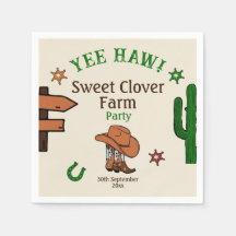 Wild West Rustic Cowboy Fiesta occidental