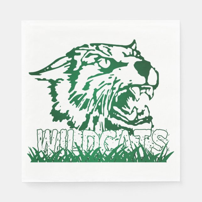 Servilleta De Papel Wildcats de la Unión Wayland #4 (Anverso)