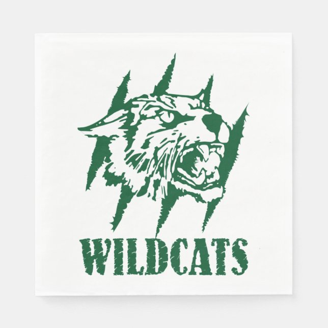 Servilleta De Papel Wildcats de la Unión Wayland #9 (Anverso)