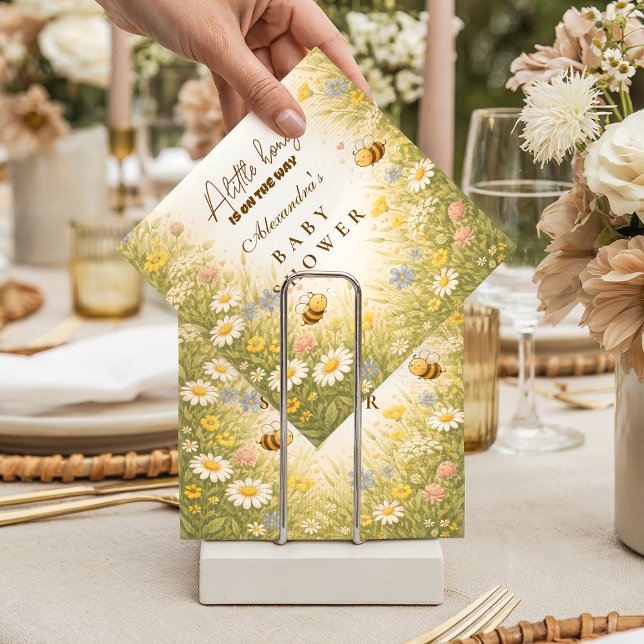 Servilleta De Papel Wildflower Honey Meadow Baby Shower (Subido por el creador)