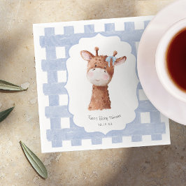 Servilleta De Papel Wildlings Caprichosos | Baby Shower de Animales Vi