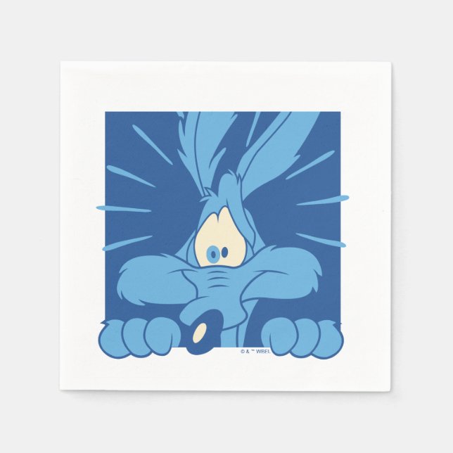Servilleta De Papel WILE E. COYOTE™ Shocked Expression (Anverso)