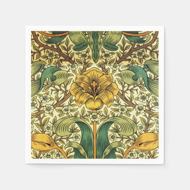 Servilleta De Papel William Morris Classic Floral (Anverso)