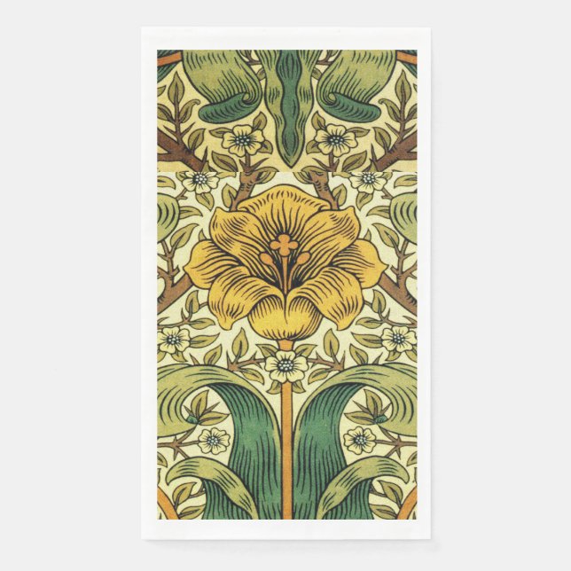 Servilleta De Papel William Morris Classic Floral (Anverso)