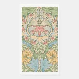 Servilleta De Papel William Morris Flor Floral Botánica Myrtle