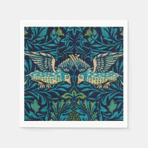 Servilleta De Papel William Morris - Flores y pájaros vintage